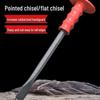 Набор пробойников и зубил по кирпичной кладке: Молоток-зубило с заостренным концом из углеродистой стали для цемента и сплавов, раскалыватель камня
