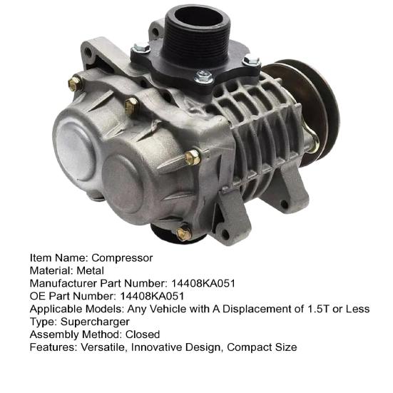 Компрессор Рутса AMR300 Нагнетатель Бустер для Улучшения Мощности Двигателя Компрессор с Приводом от Клинового Ремня для Двигателей 1.5T
