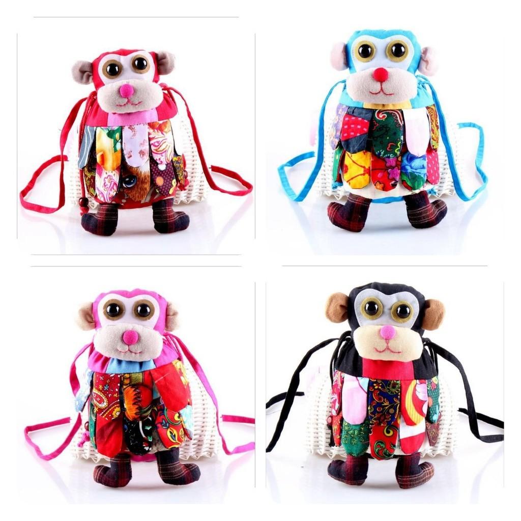 Artistic Ethnic Style Monkey Bucket Bag For Women In Various Colors Ideal For Everyday Outfits