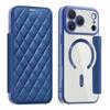 Кошелек-книжка из ПУ кожи с магнитной застежкой MagSafe для iPhone 17 Pro Max Air 17e 16 15 14 Plus 13 12 11 Слот для карт