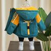 Boys' 2023 Winter Velvet Thickened Parka Coat - Stylish Cotton Jacket for Baby Boys