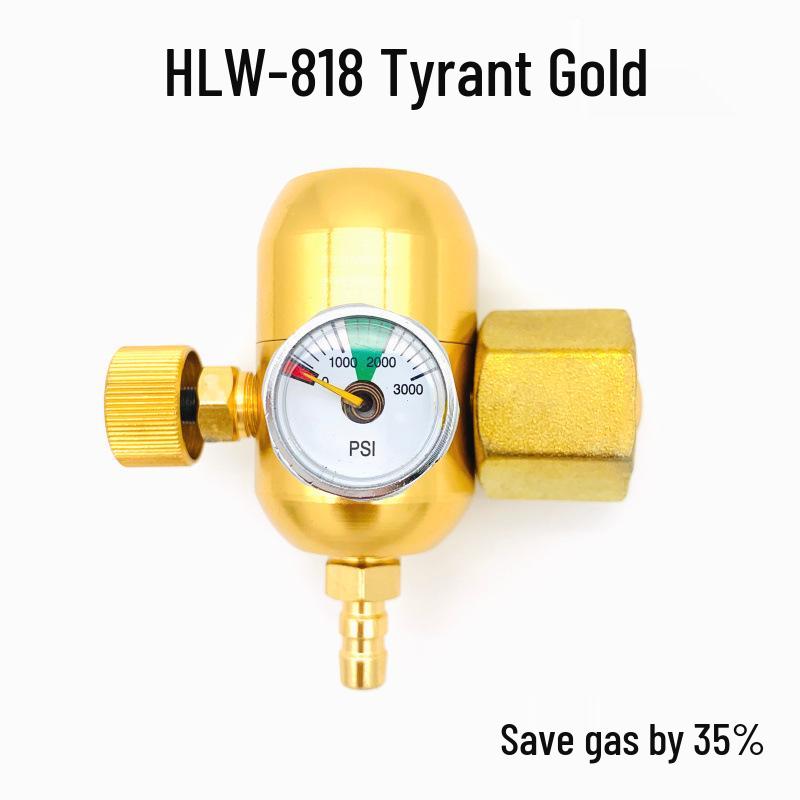 Weldforce Argon Arc Welding Regulator: Energy-Saving, Gas-Saving, Drop-Proof, Explosion-Proof Meter with Pressure Reducing Valve and Gauge.