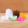 Смола Многоцветные Имитация Суповых Тарелок Модель DIY Скрапбукинг для Кухни Домик для Кукол Декор Аксессуары 20шт/лот