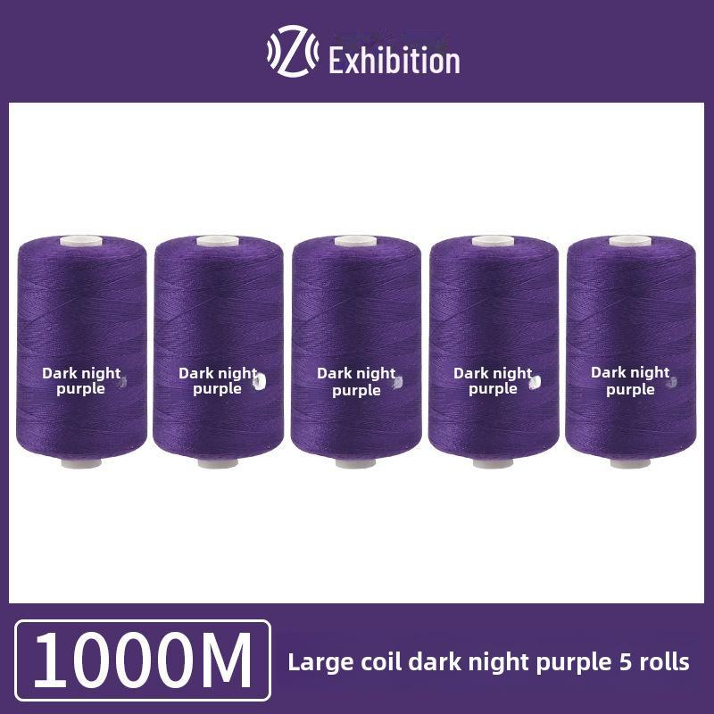 1000 ярдов ниток для бытового шитья: Полиэстер, цветная ручная работа, тонкая катушка