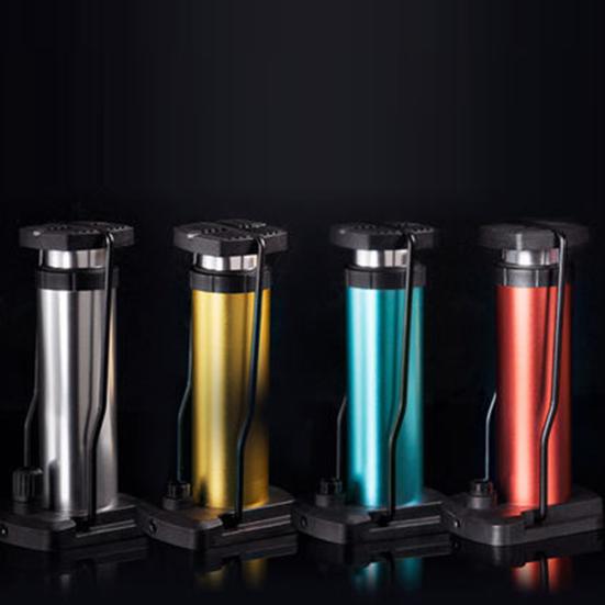 Портативный 120 фунтов на квадратный дюйм педальный тип велосипед мотоцикл воздушный насос семейный инфлятор