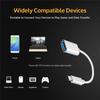 Адаптер USB C - USB Type C OTG Кабель для передачи данных Type C Male - USB 2.0 Female Кабель-адаптер-конвертер