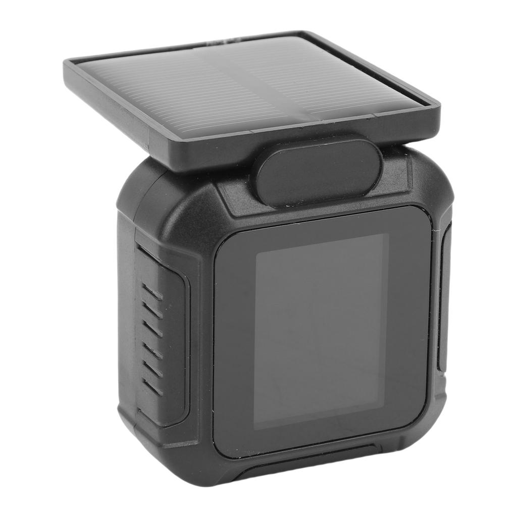 Motorcycle Tire Pressure Monitor with 2 External Sensors, Solar and USB Charging, 0 87PSI Range, Displays Pressure and