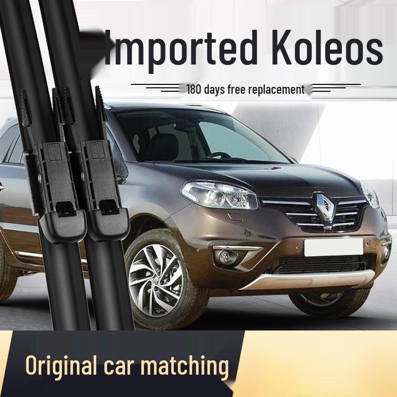 Безкаркасные щетки стеклоочистителя Renault Koleos - Передние резиновые полоски для автомобилей