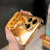 Роскошный изысканный чехол для телефона с изображением лошади для iphone 17 pro max чехол Встроенное стекло для iPhone 17 16 15 14 13 12 pm Pro Plus