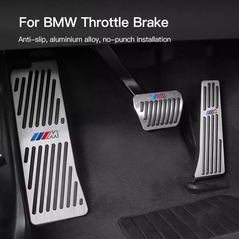 BMW Автомобильные педали тормоза и газа Аксессуары для BMW 1 2 3 4 5 7 Серии Для BMW F12 F13 G30 G32 F34 F40 F45 F46 X1 X2 X3 X5 X4
