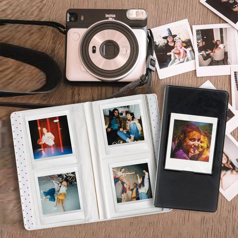 Фотоальбом для Fujifilm Instax Square SQ20/SQ10/SQ6/SP3 С 64 карманами Фотографии Свадьба День Рождения Памятный Подарок Альбом