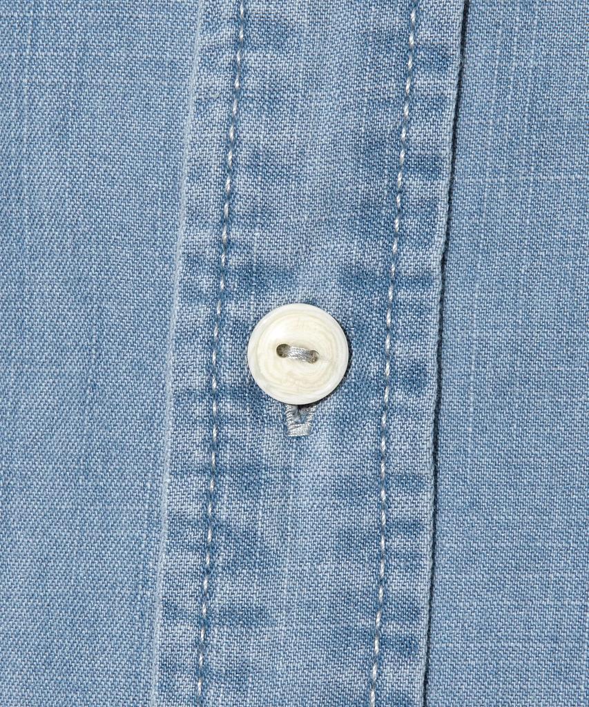 LEE Loco Pocket Denim Short Sleeve Shirt Indigo Light