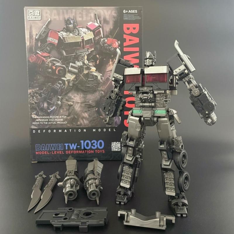 BAIWEI 20см Крутая Трансформирующаяся Фигурка Действия Красивые Игрушки Серия Фильм 7 KO SS13 Аниме Робот Машина Танк Модель Дети Мальчик TW-1029 TW-1032