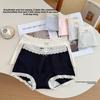 Женские весенне-осенние ретро трусы из чистого хлопка, мягкие и удобные, 10A антибактериальные, с удлиненной средней посадкой