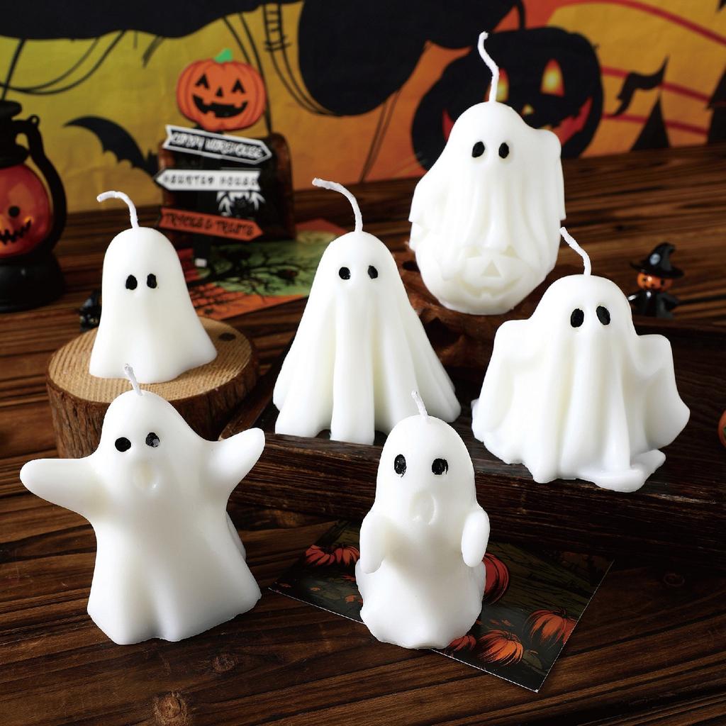 Halloween Cute And Bizarre Ghosts Aromatherapy Candle Creative Ornament Home Fragrances Atmosphere