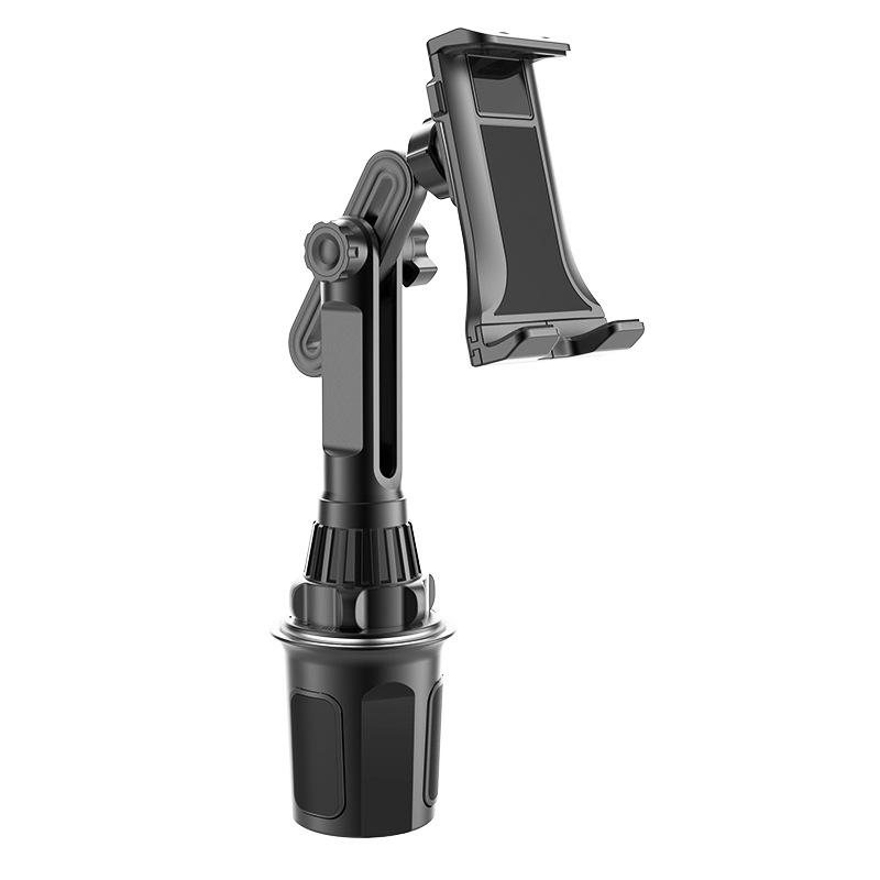 Car Cup Holder Long Arm Design Universal Vehicle Mount Stable Support Compatible Tablets Smartphones AdjustableTablet Stand