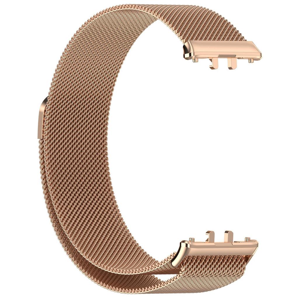 Ремешок из нержавеющей стали для браслета Samsung Galaxy Fit3 - Milanis Strong Magnetic Wrist Strap Replacement Watch Band Black Silver Pink Gold