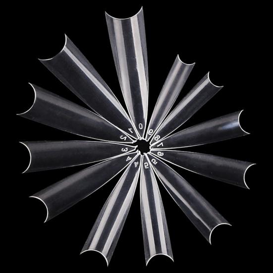 600Pcs Pointed Long Full Cover Fake Nail Tip False Artificial Fingernail Manicure