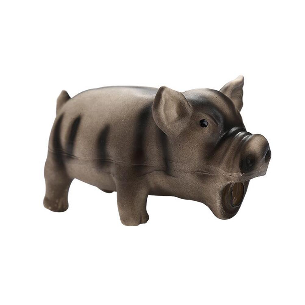 Игрушка для домашних животных, свинья, собака, прессующая, забавная, кричащая, латексная, свинья, игрушка для дрессировки кошек и собак, интерактивная игра, специальные принадлежности