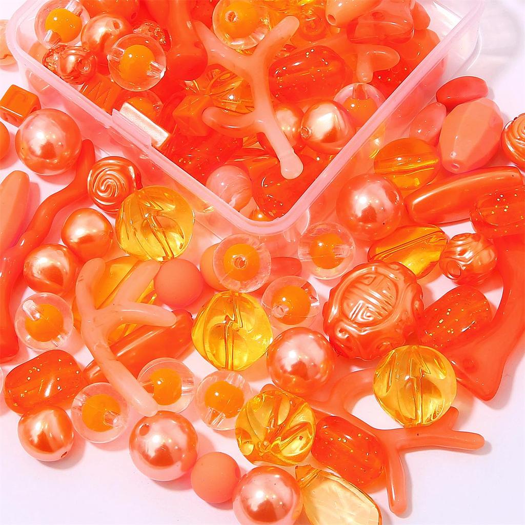 80-150 шт./кор. Акриловые милые бусины для самостоятельного изготовления ожерелья, браслета, серег, ювелирных изделий, аксессуаров для рукоделия