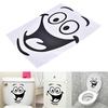 Smile Face Toilet Stickers Diy Personalized Furniture Decoration Wall Decals