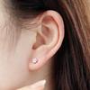 [Bijouholic] Базовые простые серьги-каффы из серебра 925 пробы