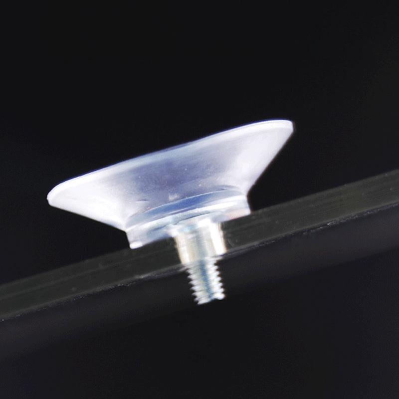 10 шт. круглых присосок для створки, пластиковых с винтами, белая гайка, вакуумный держатель, присоски