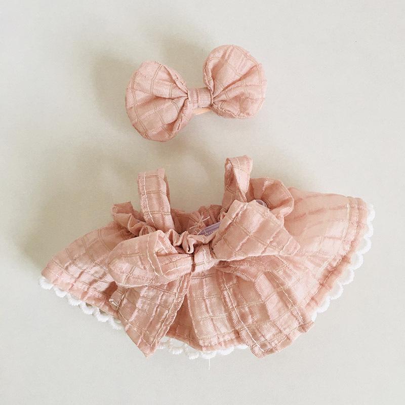 Cute 17cm Vinyl Plush Doll Outfits Blind Box - LaBuBu Pendant Dress Accessories