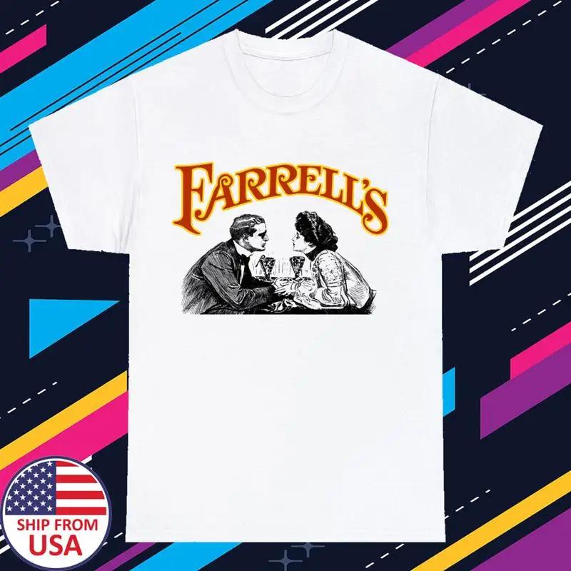 Farrells Ice Cream Parlour Restaurants Unisexs White Size S 5xl T Shirt