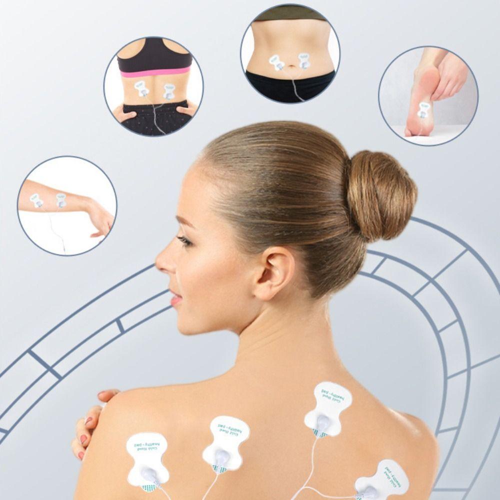 Десятки Акупунктурный Массажер для Тела Многофункциональный Электрический Меридианный Массажер Цифровые Массажные Инструменты