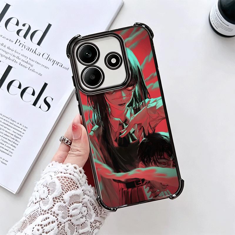 Аниме Персонаж Йору Война CSM Мягкий Чехол Для Телефона Для Xiaomi Redmi Note 14 15 Pro Plus 13 12 11S 11T 5G 10 9S 9 Покрытие Защита От Падения Веселый