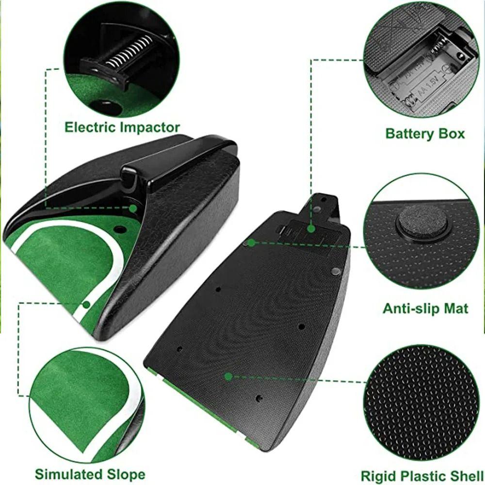 Plastic Golf Ball Trainer Automatic Training Tool Golf Putting Cup New Golf Returner