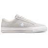 Converse One Star Pro Кожаные Повседневные Модные Нескользящие Прочные Легкие Низкие Кеды для Скейтбординга Унисекс Серые A03672C