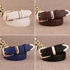 Simple Women's Belt Solid Vintage Leather Belt Fashion Waistband Belts  Pants