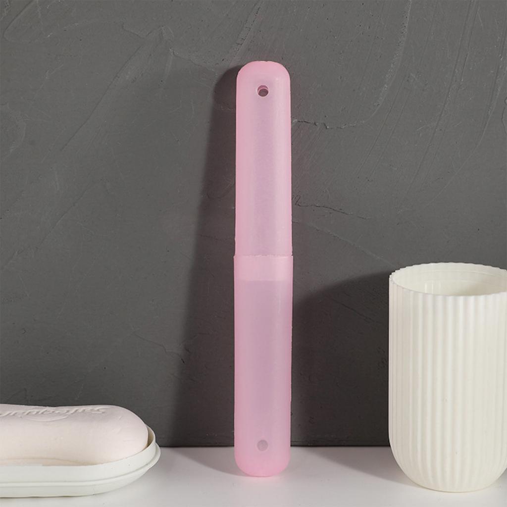 Коробка для хранения зубных щеток, держатель для зубных щеток, чехол для хранения в дороге, пылезащитный чехол, портативный, дорожный футляр для зубных щеток