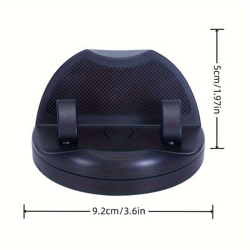 Держатель телефона на приборную панель автомобиля с вращением на 360° и дисплеем экстренных контактов - универсальное нескользящее крепление