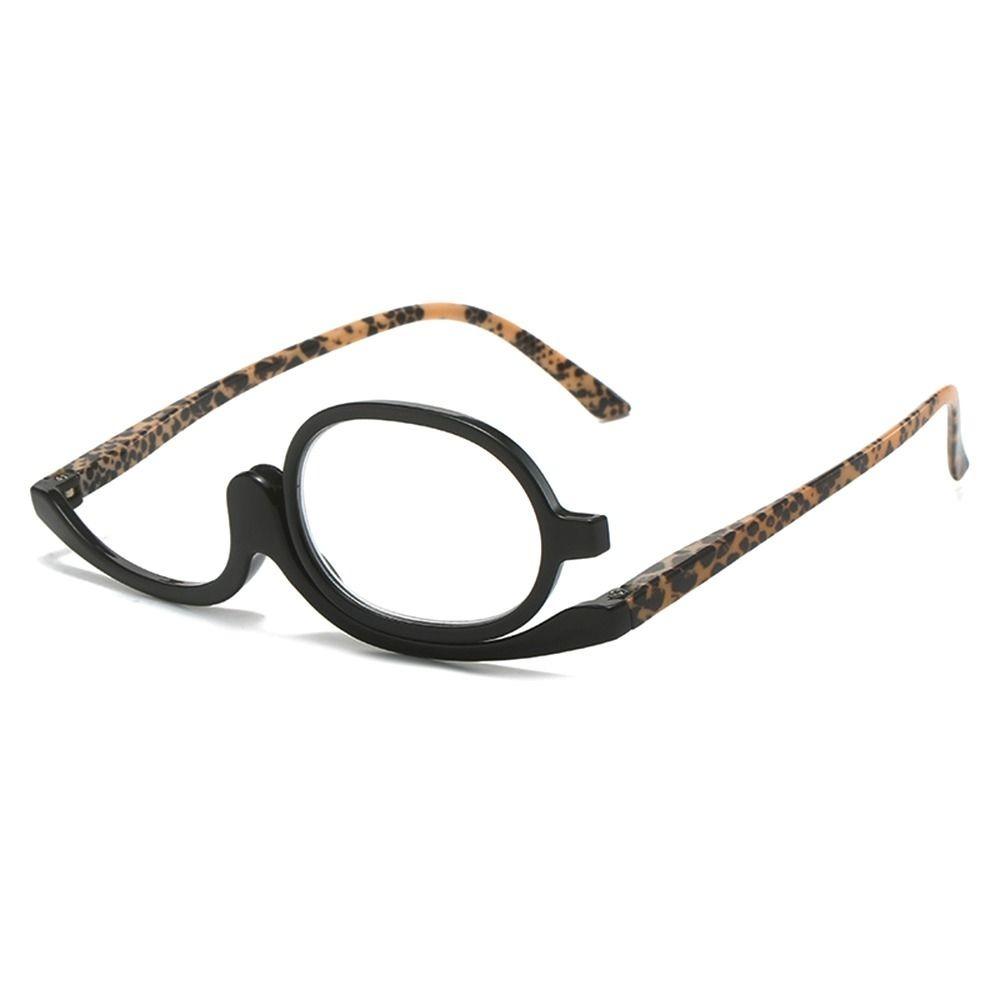 +1,50~+4,0 диоптрий, вращающиеся очки для макияжа, очки для чтения, косметические очки для ухода за зрением, женские очки