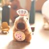 Animals Plush Capybara Keychain Capybara Guinea Pig Pendant Capybara Keyring  Unisex