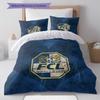 FC Luzern logo Bedding Quilt Set Quilt Cover Pillowcase Home Decoration Birthday Gift (1 * duvet cover + 2 * pillowcase, without core)