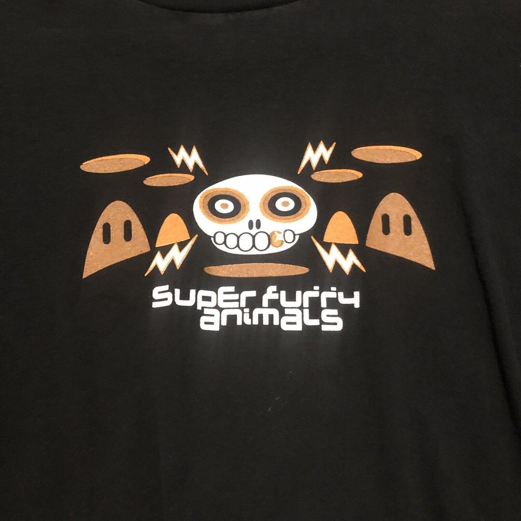 Super Furry Animals Панк-рок Унисекс Футболка с коротким рукавом Все размеры AL369