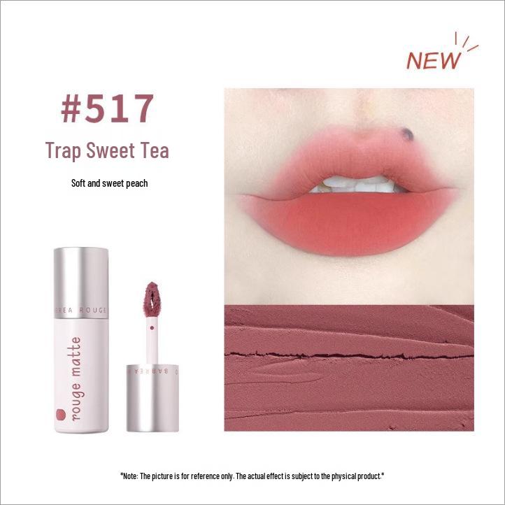 Babella Lip Mud: Пигментированная стойкая матовая бархатная помада для губ и щек.