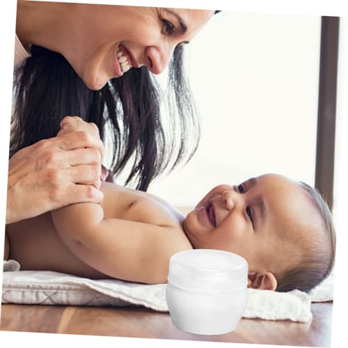 PAMINGONO Набор из 2 портативных пуховок для детей, пуховки для тела для талька после купания, портативные и удобные для переноски, предназначены для дома или