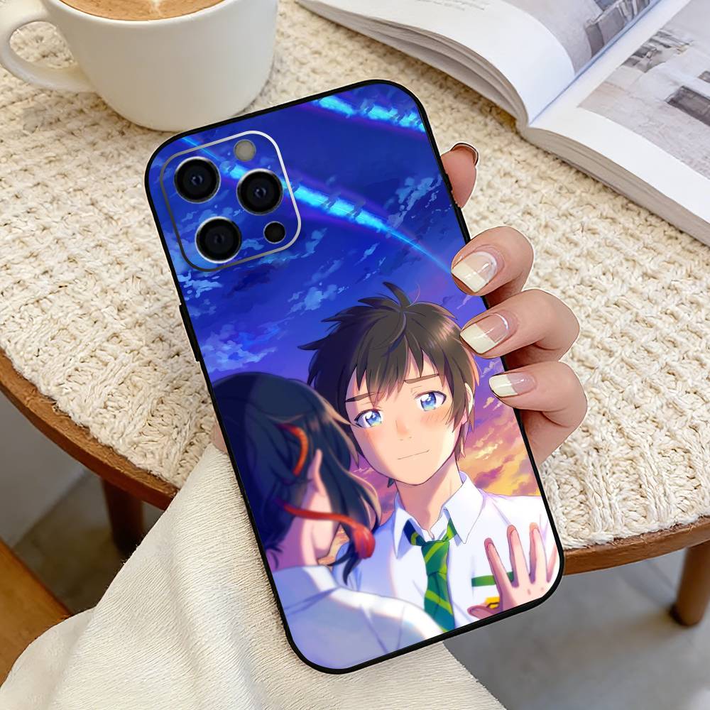 Anime Your-r N-Name-e Phone Case Silicone Soft For IPhone 17 16 15 14 13 12 11 X XR Plus Pro Max Plus