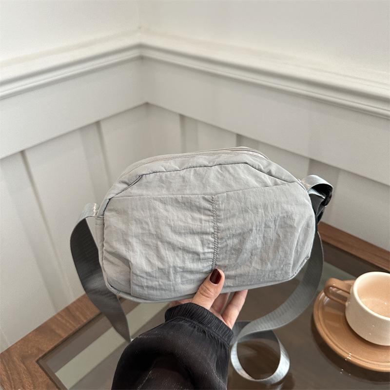 Женская нейлоновая сумка кроссбоди - 2025 Повседневная, легкая, вместительная маленькая сумка на плечо