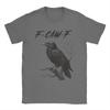 Смешная Футболка F-Caw-F Caw Летняя Винтажные Футболки Хлопок Модная Футболка Для Мужчины С коротким рукавом Печатные Футболки