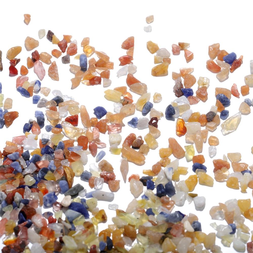 20g/Lot Natural Crystal Decorative Filler Irregular Quartz Stone For DIY Epoxy Resin Mold Beautification Embellishment Making