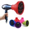 New 1PC Foldable Silicone Hairdryer Diffuser Cover Temperature Resistant Silica Hairdressing Curly Styling Hair Care Salon Tool