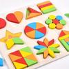 Wooden Shape Puzzle For Toddlers 3 To 5, Sorting & Stacking Toys For Baby Boys Girls, Shape Sorter And Color Sensory Educational Toys