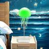 3D Бионические Медузы Ночники RGB Градиентный Милый Прикроватный Светильник Интеллектуальное Голосовое Управление Датчики Окружающего Света Настольная Лампа