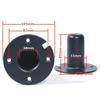 Heavy Duty Metal Speaker Stand Base Iron Lower Sound Seats for Professional Stage Use Easy Installation